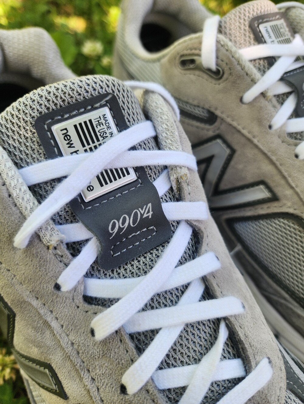 Sz 11.5 - Men's New Balance 990 V4 Grey Mesh&Suede Athletic Sneakers Made In USA - Picture 5 of 15